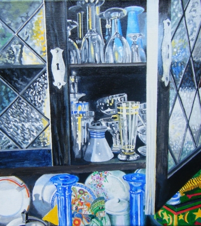 Artist Jon Wealleans Kitchen Kitsch paintings